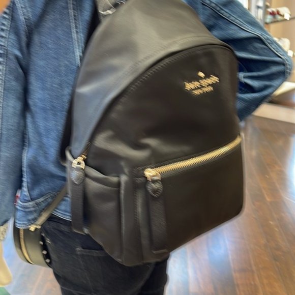 Kate Spade Chelsea Medium Backpack Black - Picture 16 of 16